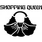 Stencil Schablone Shopping Queen